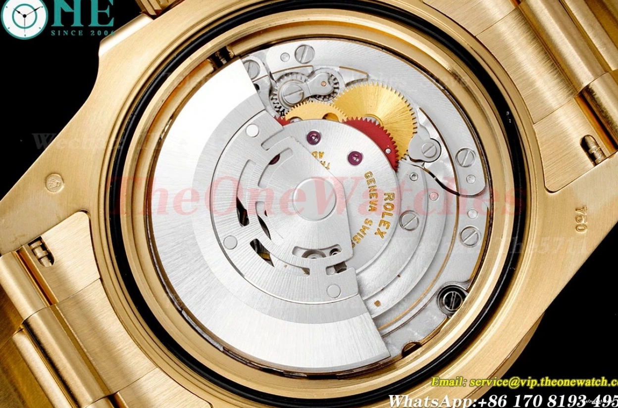 Black YG Clean 40mm Dot YG 116618LN VS3135 Submariner 0112